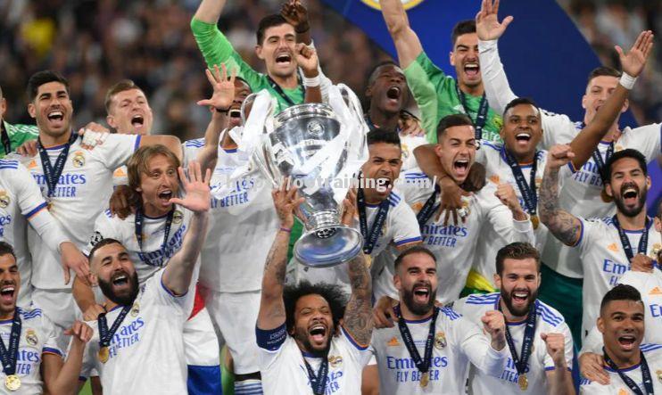 皇马在重要比赛中夺冠