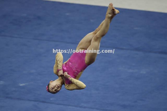 体操项目中的精彩表现