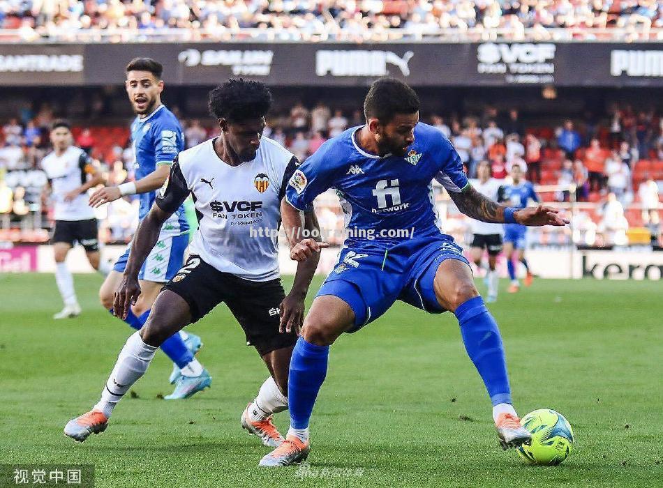 皇家贝蒂斯主场大胜瓦伦西亚 皇家贝蒂斯主场大胜瓦伦西亚