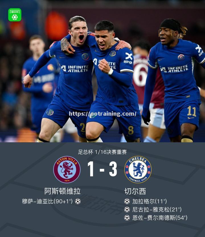 阿斯顿维拉不敌切尔西，遭遇连败