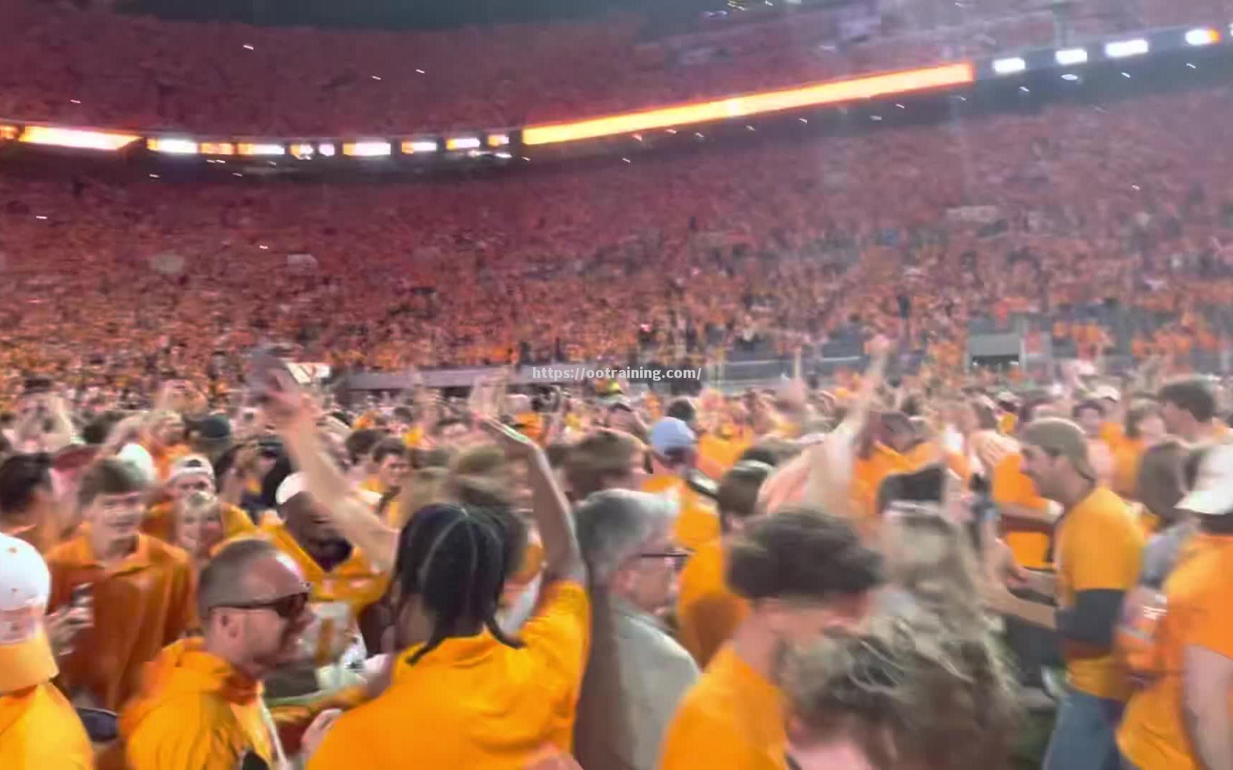 激情的橄榄球赛事让场外球迷心跳加速 激情的橄榄球赛事让场外球迷心跳加速