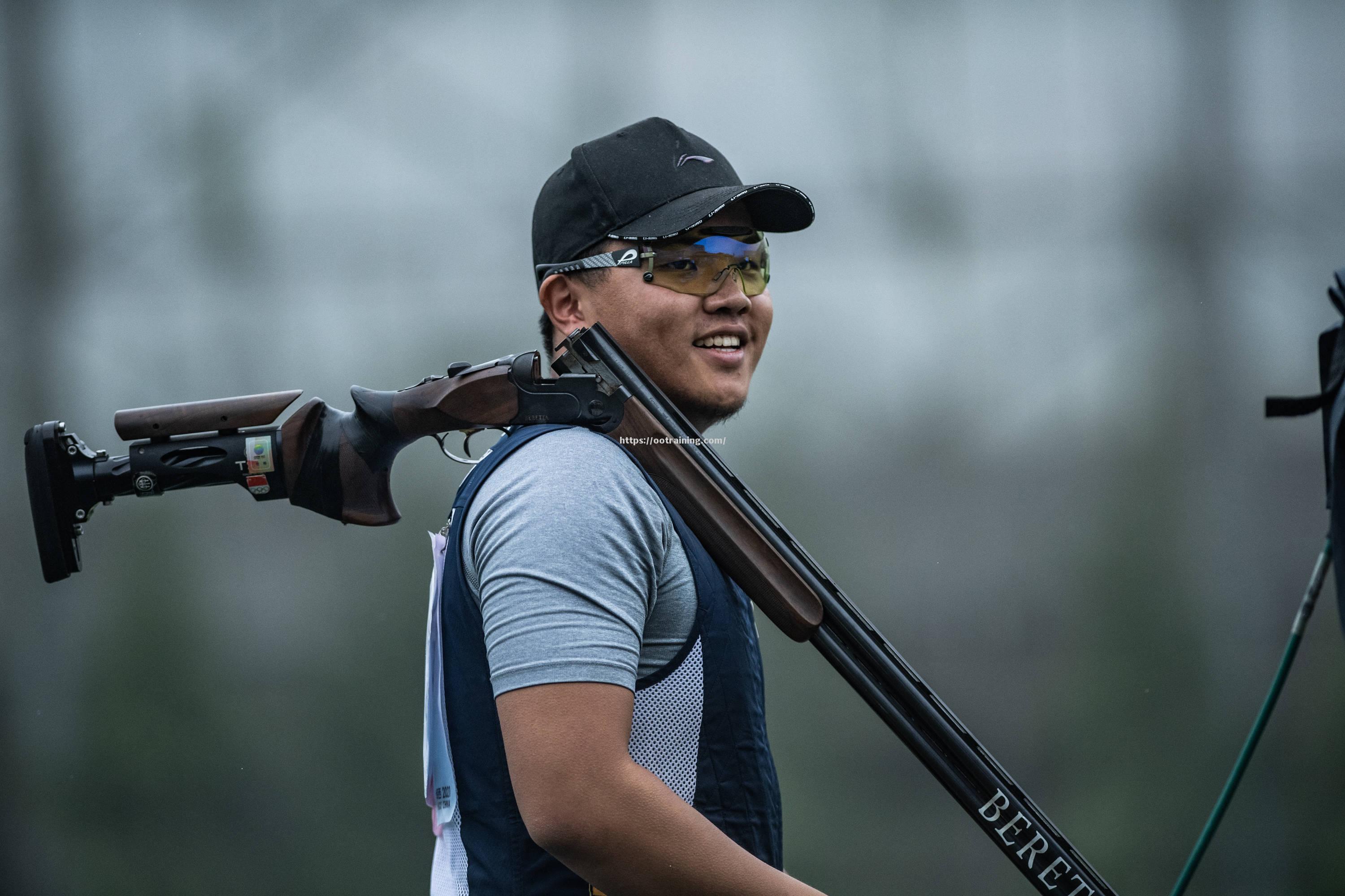 战胜困难!射击比赛选手决胜一触 战胜困难!射击比赛选手决胜一触